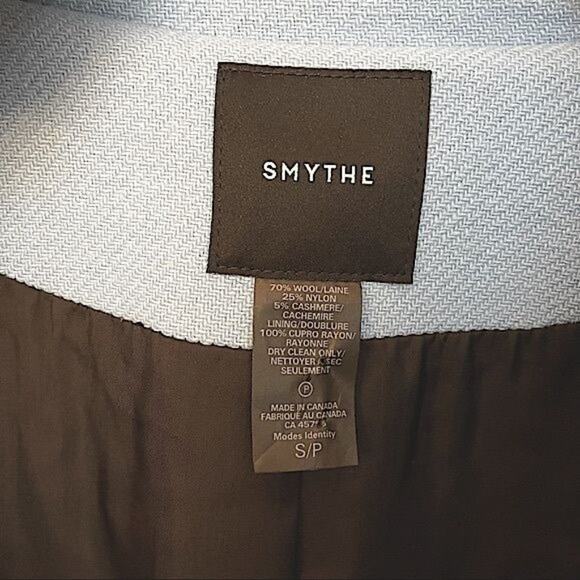 Smythe Blanket Coat Topaz - Picture 8 of 9